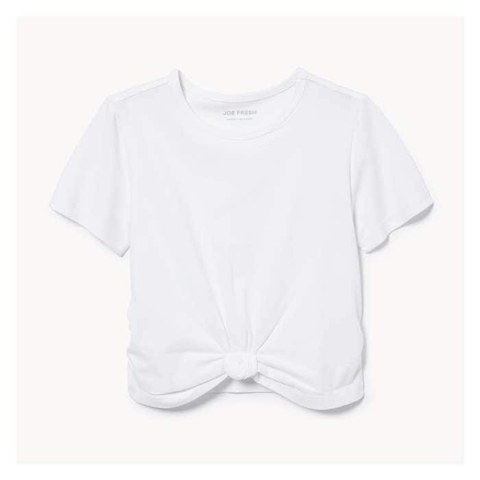 Petites Filles T-shirt noué pour petites filles